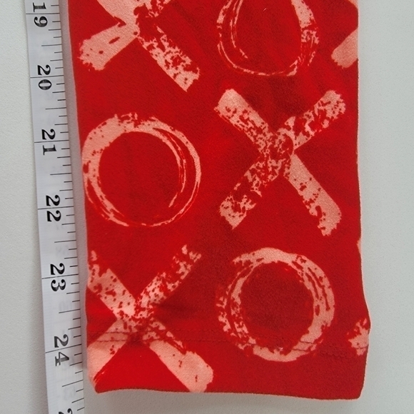 LuLaRoe☆ Valentine's XOXO Leggings OneSize EUC - Picture 4 of 6